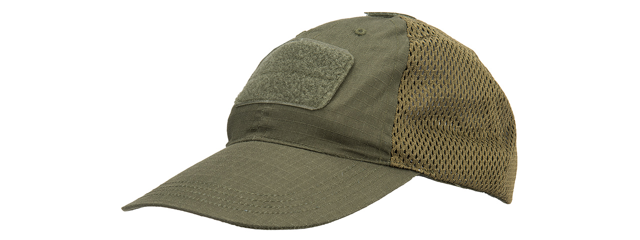 Lancer Tactical Ripstop Adhesion Operator Cap (GREEN) - Click Image to Close