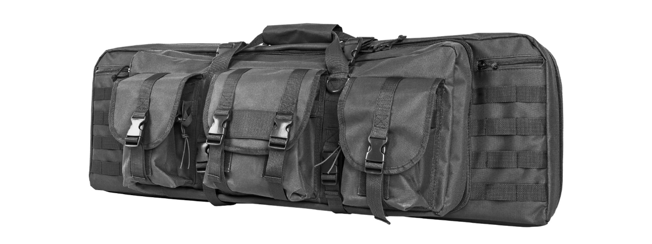 NcStar Double 36" Carbine Gun Case (URBAN GRAY) - Click Image to Close