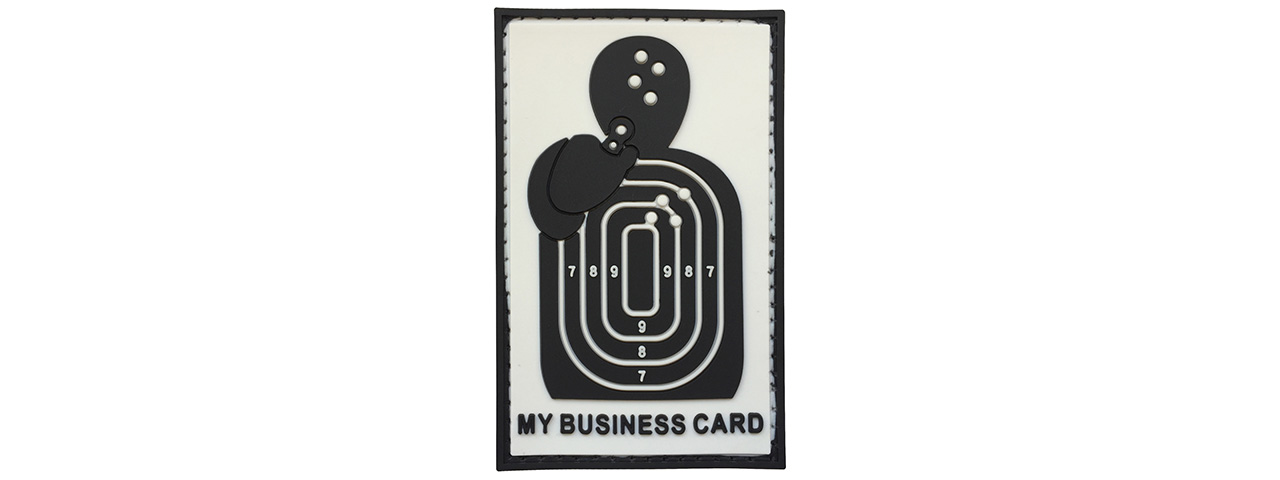 G-Force Target Practice Business Card PVC Morale Patch - Click Image to Close