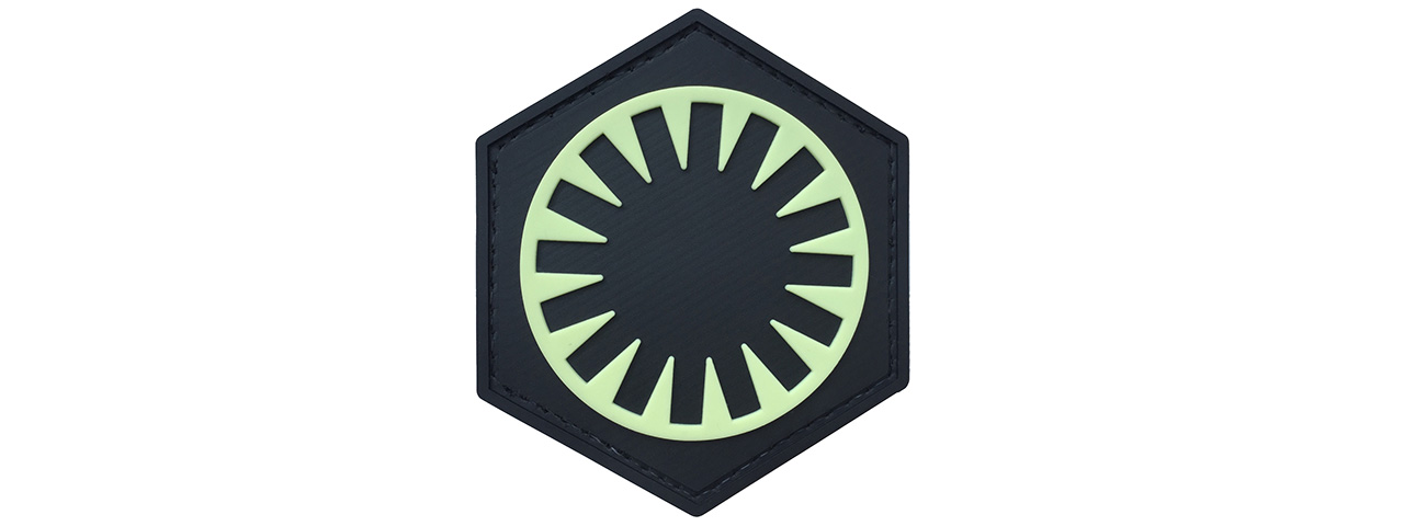 G-Force First Order PVC Morale Patch (GREEN / BLACK) - Click Image to Close
