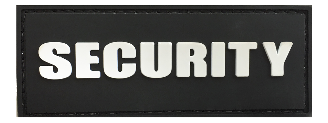 G-Force Security PVC Morale Patch (BLACK) - Click Image to Close