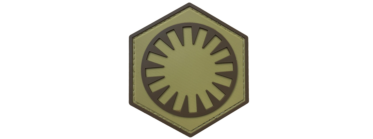 G-Force First Order PVC Morale Patch (COYOTE) - Click Image to Close