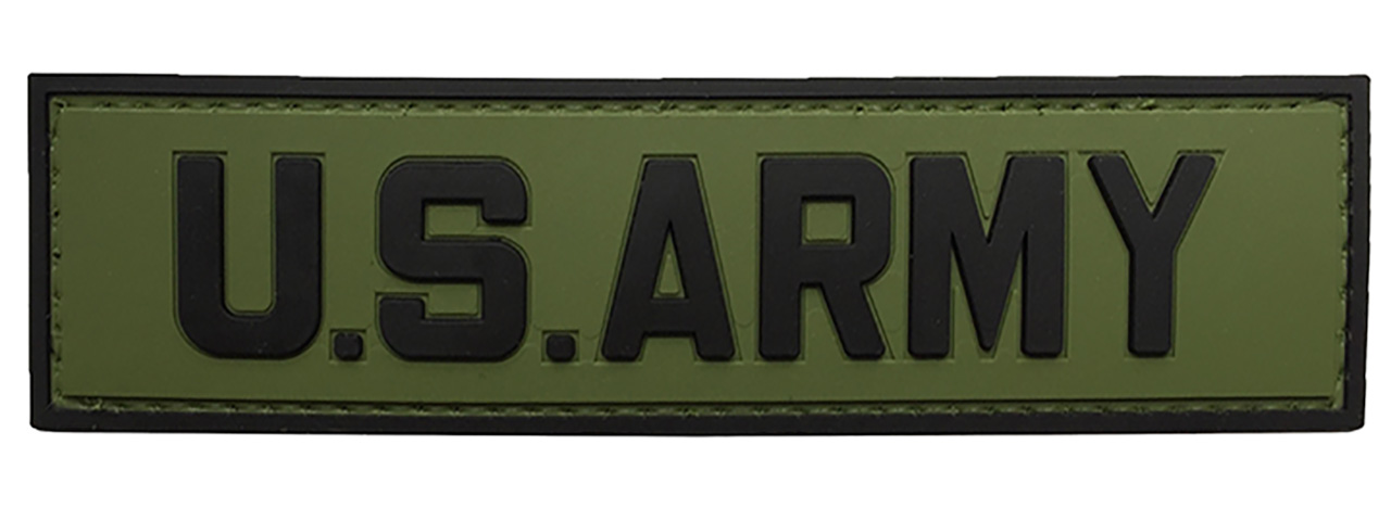 G-Force U.S. Army PVC Morale Patch (OD/BLACK) - Click Image to Close