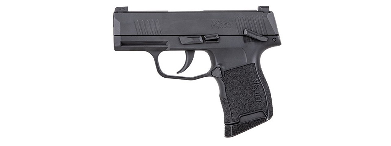 Sig Air P365 CO2 Blowback Airgun Pistol (Color: Black) - Click Image to Close