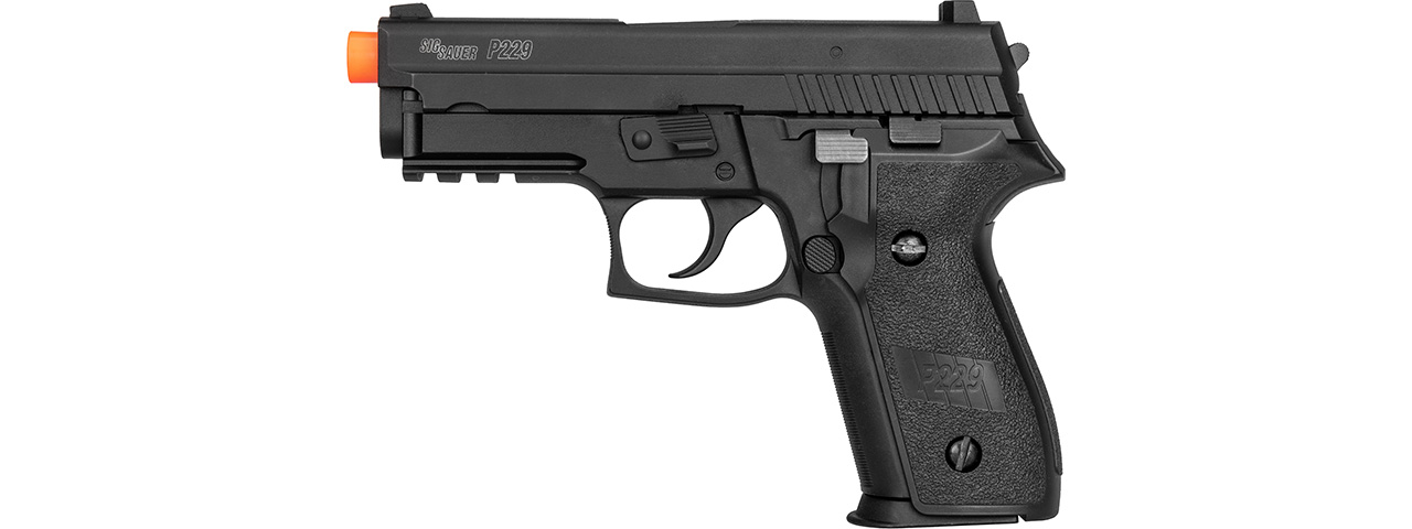 Sig Sauer PROFORCE P229 Gas Blowback Airsoft Pistol (BLACK) - Click Image to Close