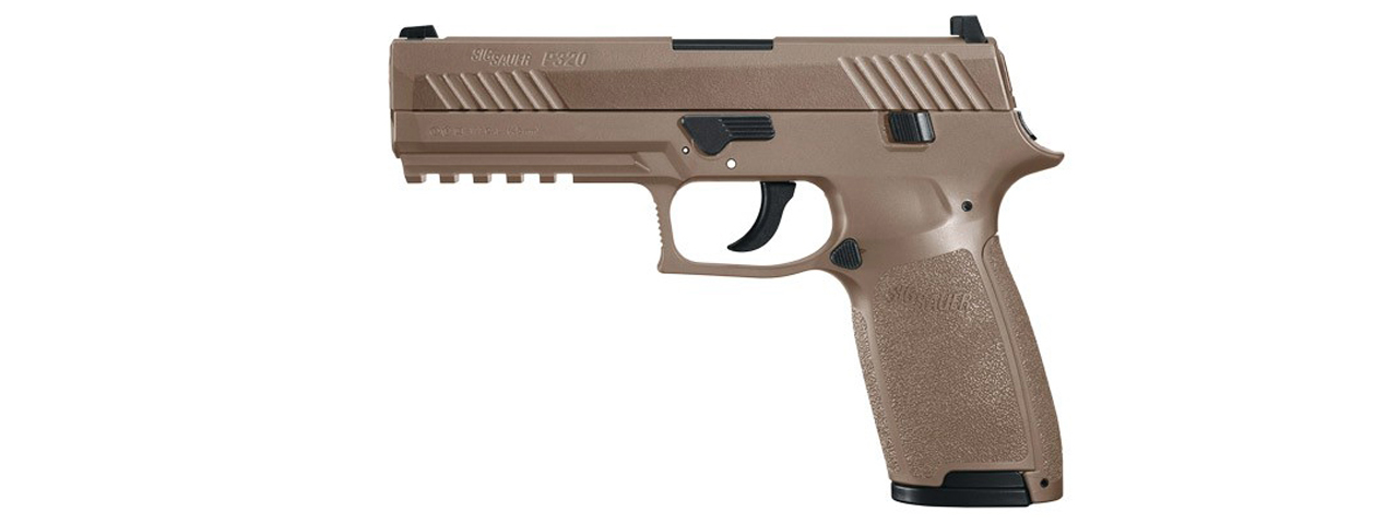 Sig Sauer P320 .177 CO2 Blowback Airgun Pistol [Pellet] (COYOTE TAN) - Click Image to Close