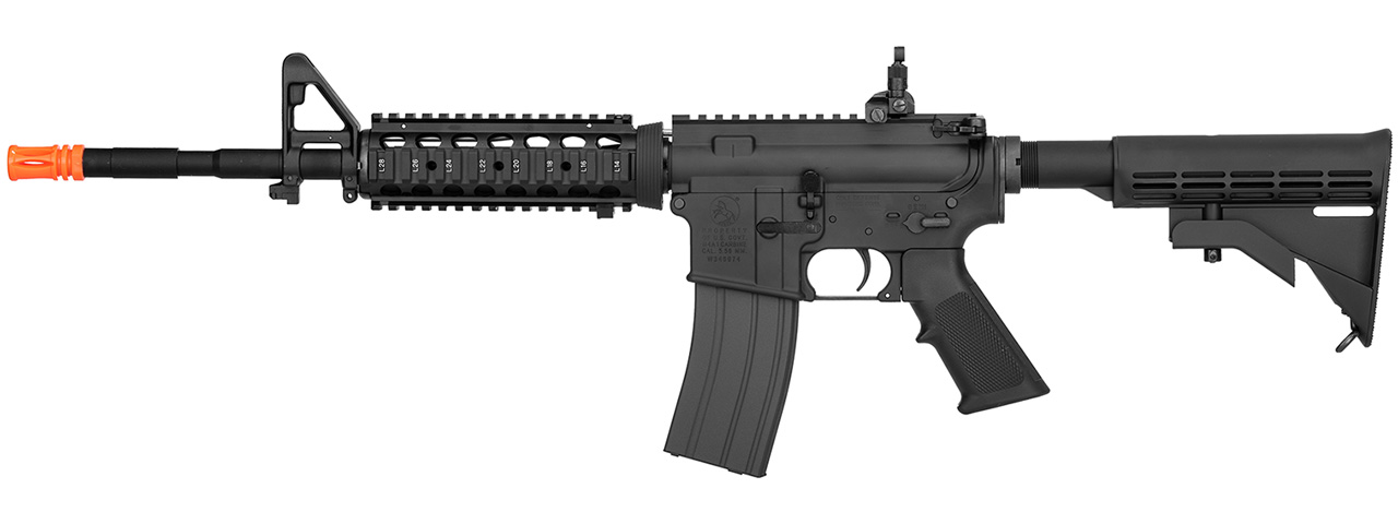 Tokyo Marui M4A1 MWS Gas Blowback GBB Airsoft Rifle (BLACK) - Click Image to Close