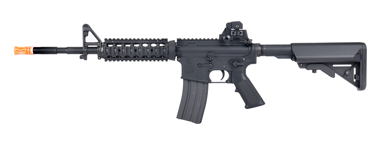 Tokyo Marui M4 SOPMOD Airsoft AEG Rifle (BLACK) - Click Image to Close