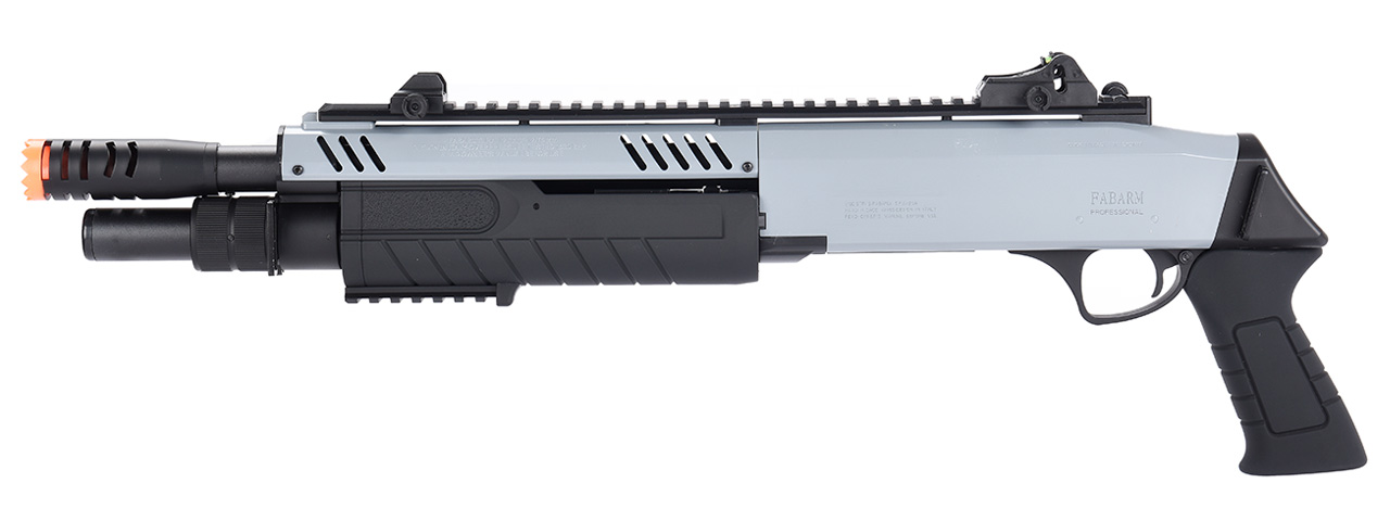 FABARM STF/12 Short Barrel Shotgun (GREY + BLACK) - Click Image to Close