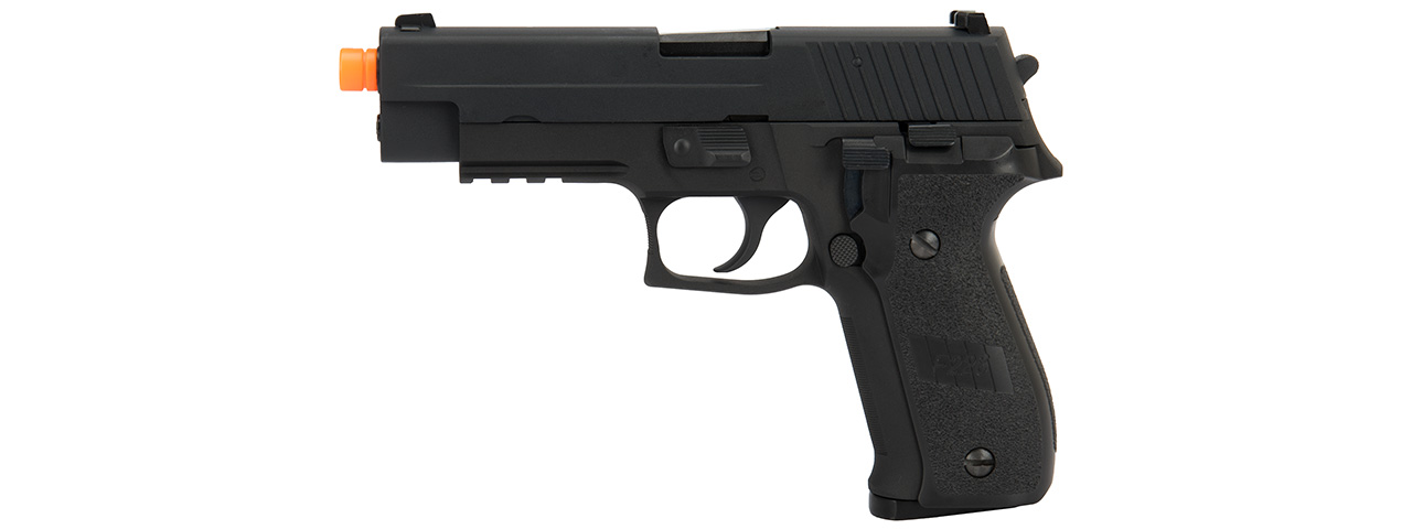 WE-Tech Full Metal F226 Gas Blowback MK25 GBB Airsoft Pistol (Color: Black) - Click Image to Close