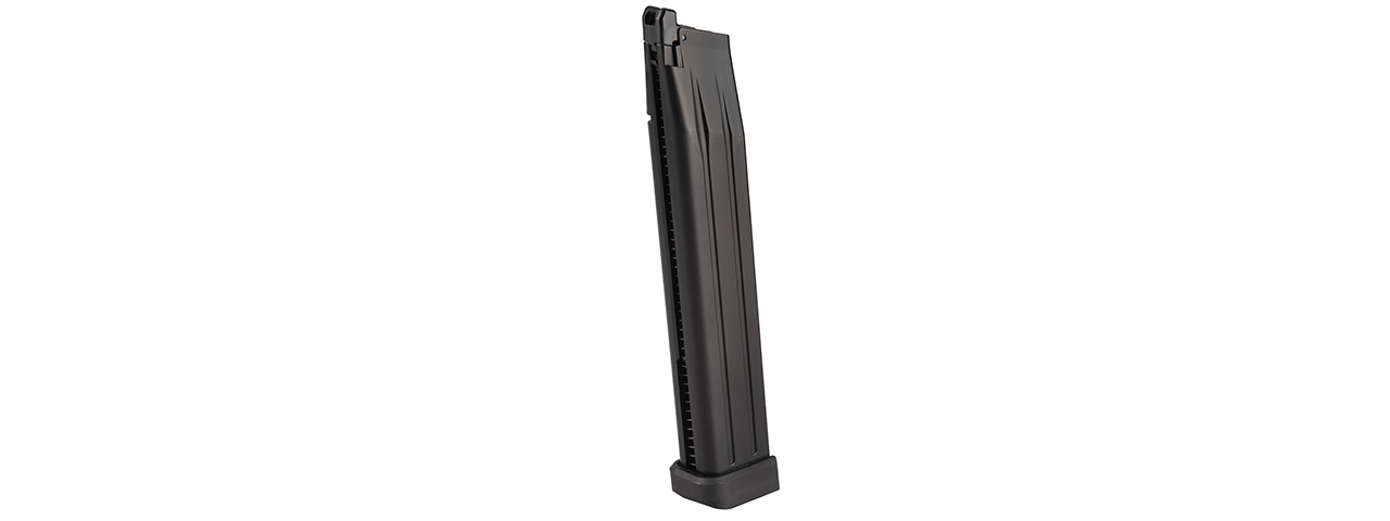 WE Tech 50rd Green Gas Extended Magazine for Hi-Capa GBB Airsoft Pistols - Click Image to Close