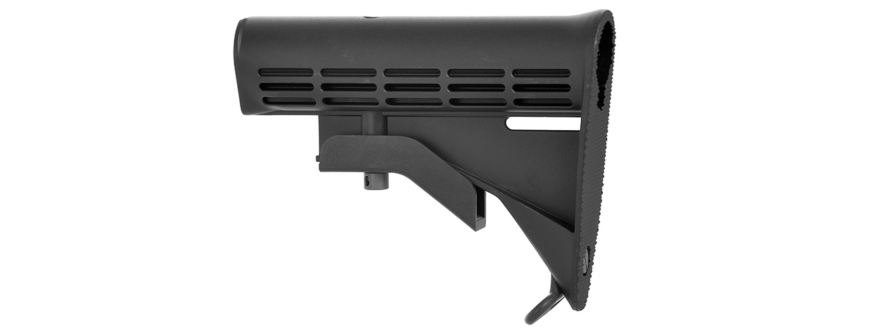 WE Tech WE Tech M4 LE Stock for Airsoft M4 GBB & AEG Rifles (BLACK) - Click Image to Close
