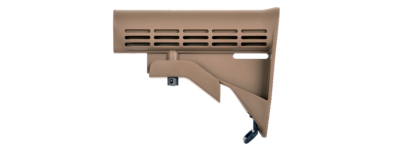 WE Tech WE Tech M4 LE Stock for Airsoft M4 GBB & AEG Rifles (TAN) - Click Image to Close