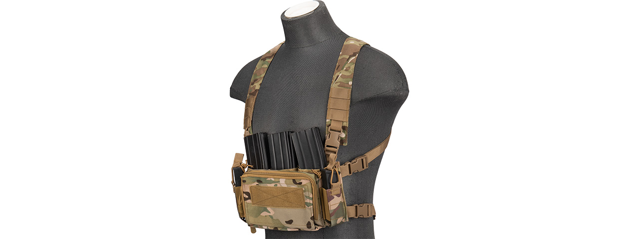 WST MULTIFUNCTIONAL TACTICAL CHEST RIG (CP) - Click Image to Close