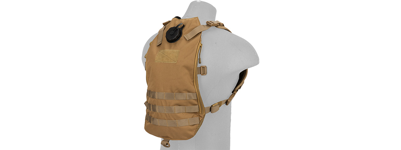 Lightweight Hydration Pack (Color: Tan) - Click Image to Close