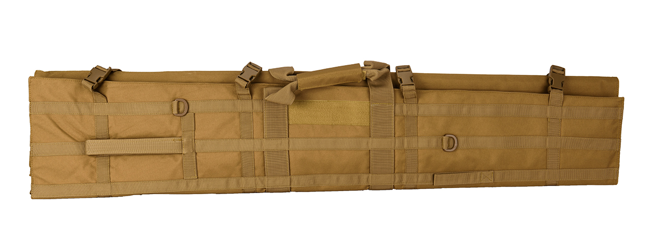 Airsoft Sniper Fishing Rod Tactical Gun Bag (Tan) - Click Image to Close