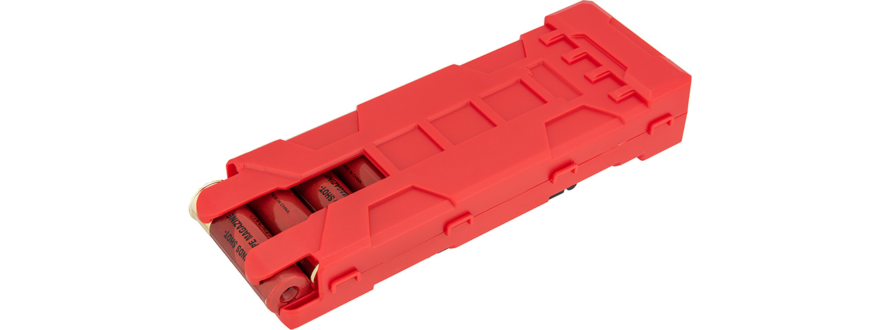 Shotgun Shell Magazine (Red) - Click Image to Close