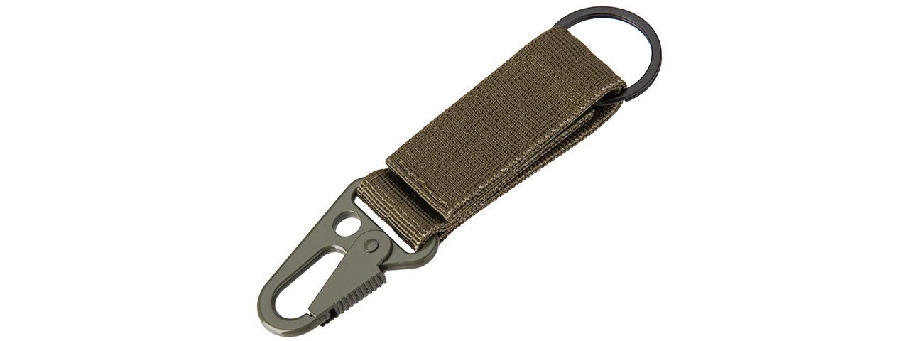 Tactical Wristlet Keychain (OD Green) - Click Image to Close