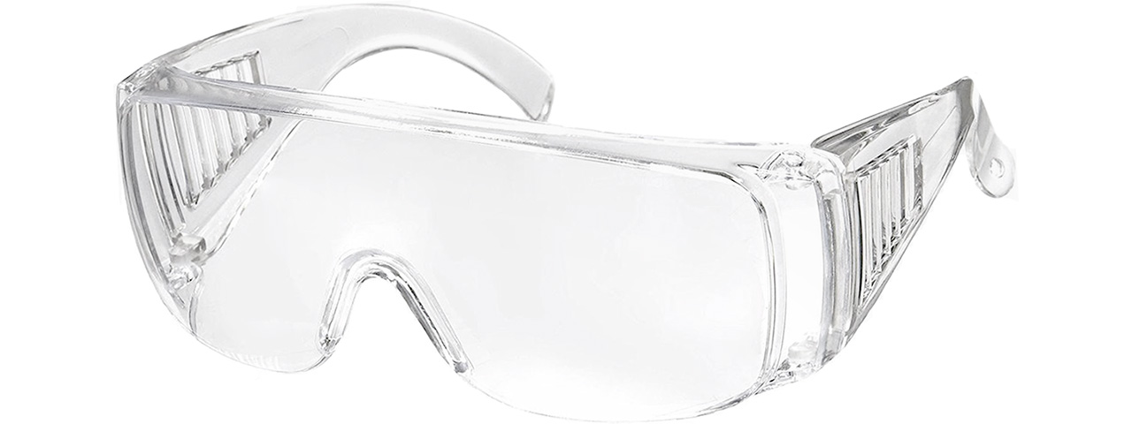 Medical Protective Safety Glasses (Clear) - Click Image to Close