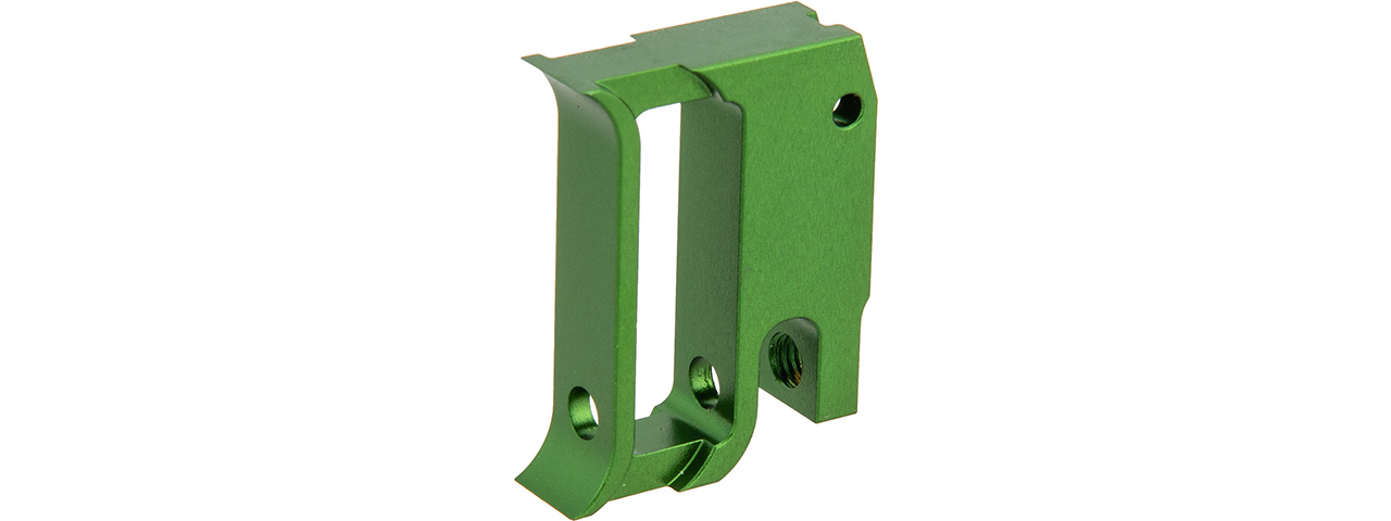 Airsoft Masterpiece EDGE T1 Trigger for Hi-CAPA/1911 Pistol (Green) - Click Image to Close