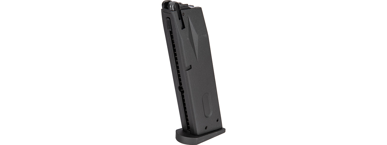 ASG 25 Round M9 Gas Blowback Pistol Magazine (Black) - Click Image to Close