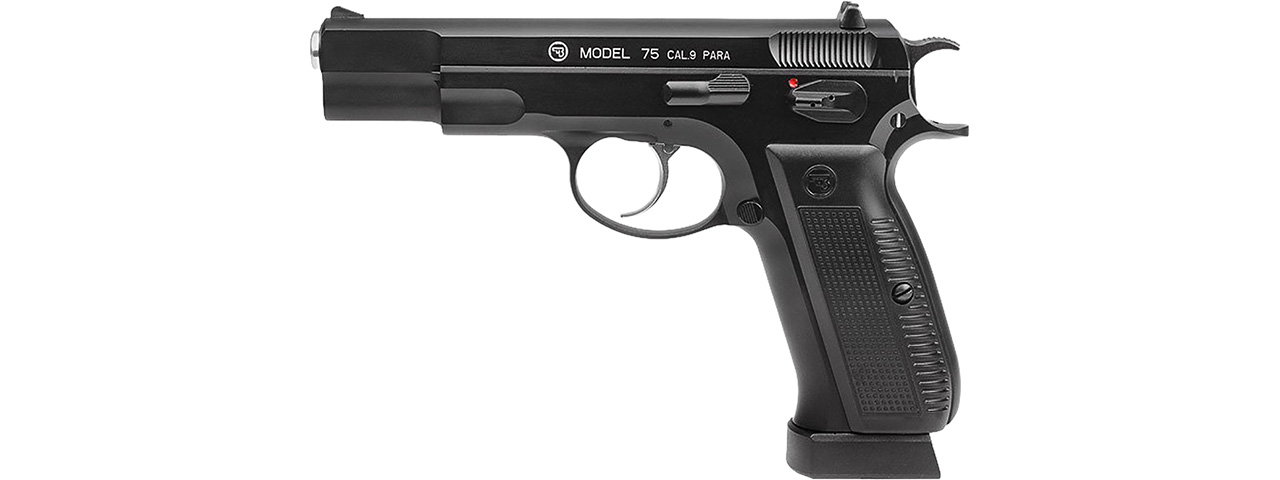 ASG CZ 75 CO2 GBB Airgun Pistol (Black) - Click Image to Close