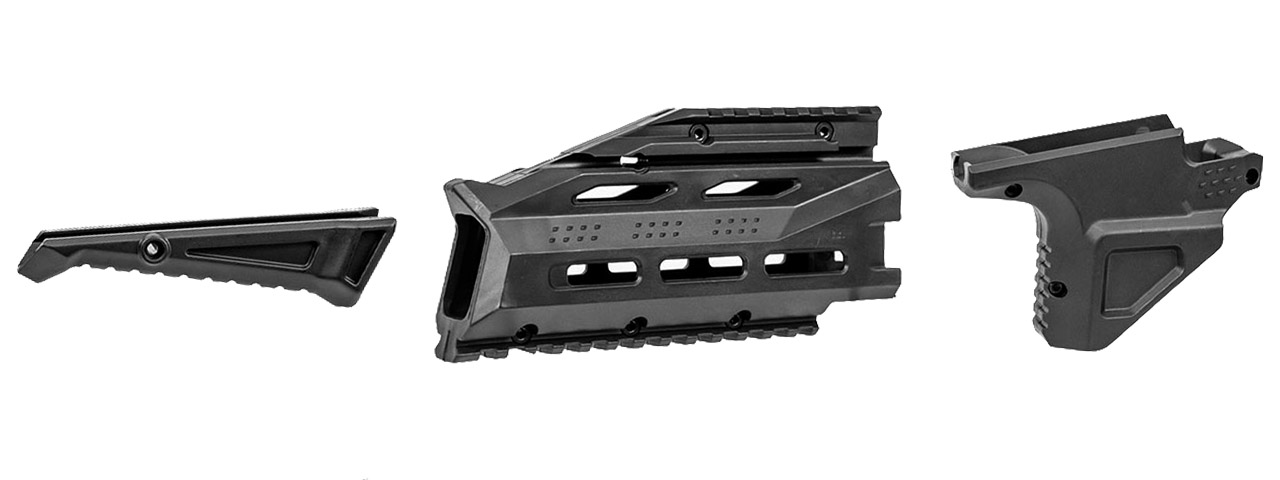 ASG Scorpion EVO ATEK Complete Kit for Mid-Cap (Black) - Click Image to Close