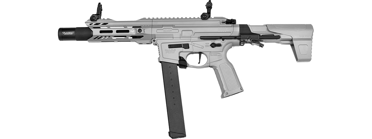 ICS CXP-MARS PDW9 S3 Submachine Gun AEG (NARDO Gray) - Click Image to Close