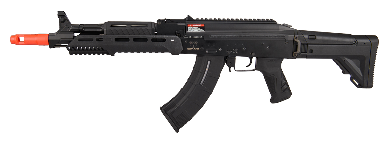 ICS CXP-ARK AK Style AEG Airsoft Rifle (Black) - Click Image to Close