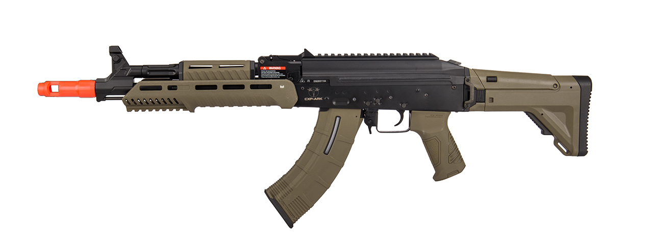 ICS CXP-ARK AK Style AEG Airsoft Rifle (OD Green) - Click Image to Close