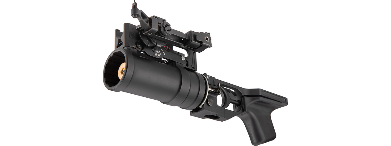 Double Bell GP-30 Style AK Series Airsoft Grenade Launcher (BLACK) - Click Image to Close