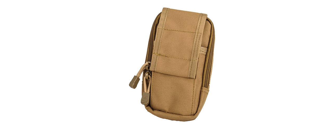 Lancer Tactical Small Utility Pouch (Khaki) - Click Image to Close