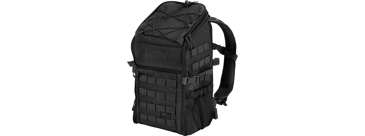 Lancer Tactical 14L Travel Backpack (Black) - Click Image to Close