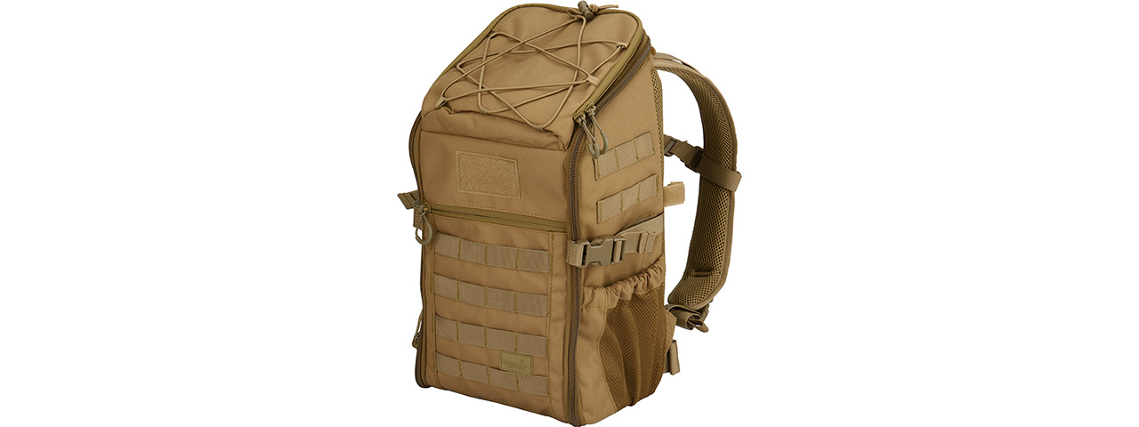 Lancer Tactical 14L Travel Backpack (Khaki) - Click Image to Close
