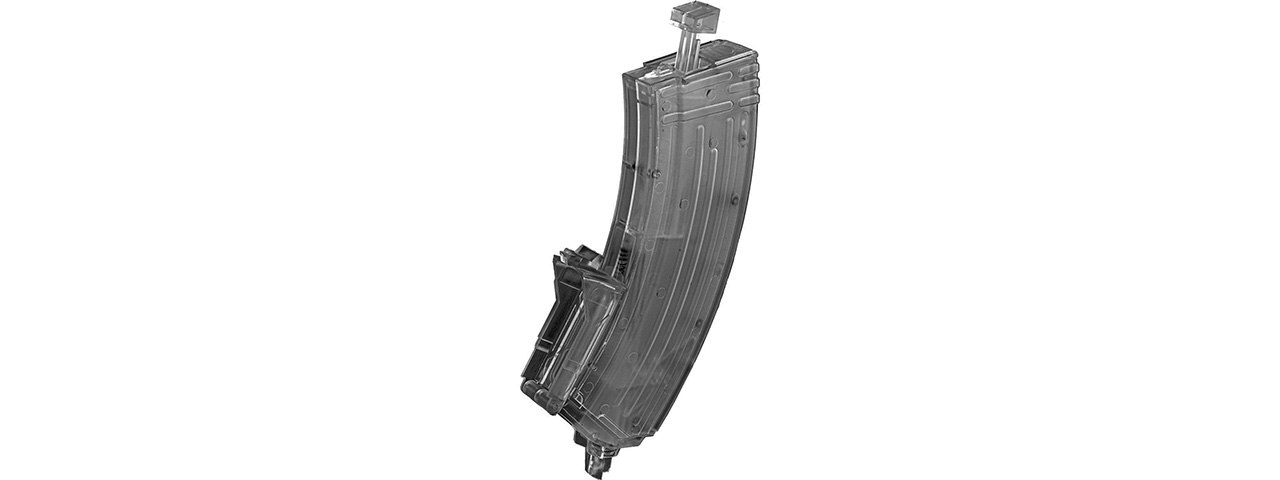 500 Round AK Magazine-Style Speedloader (Color: Smoked) - Click Image to Close