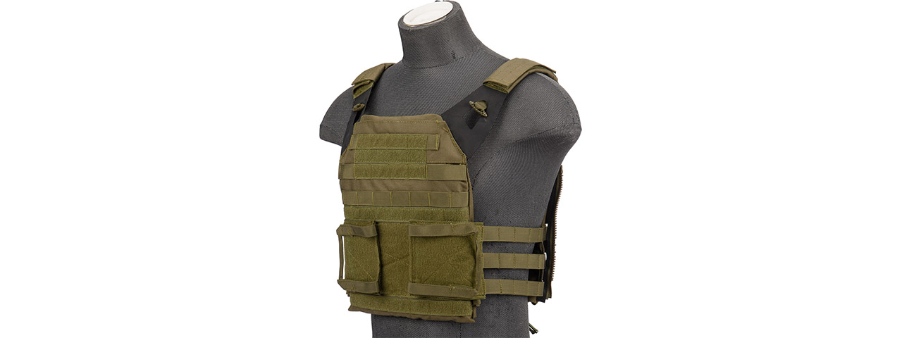 WoSport Tactical Vest 2.0 (OD Green) - Click Image to Close