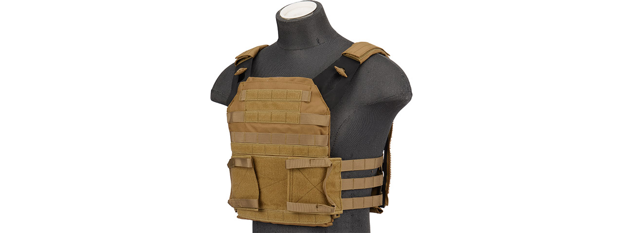 WoSport Tactical Vest 2.0 (Tan) - Click Image to Close