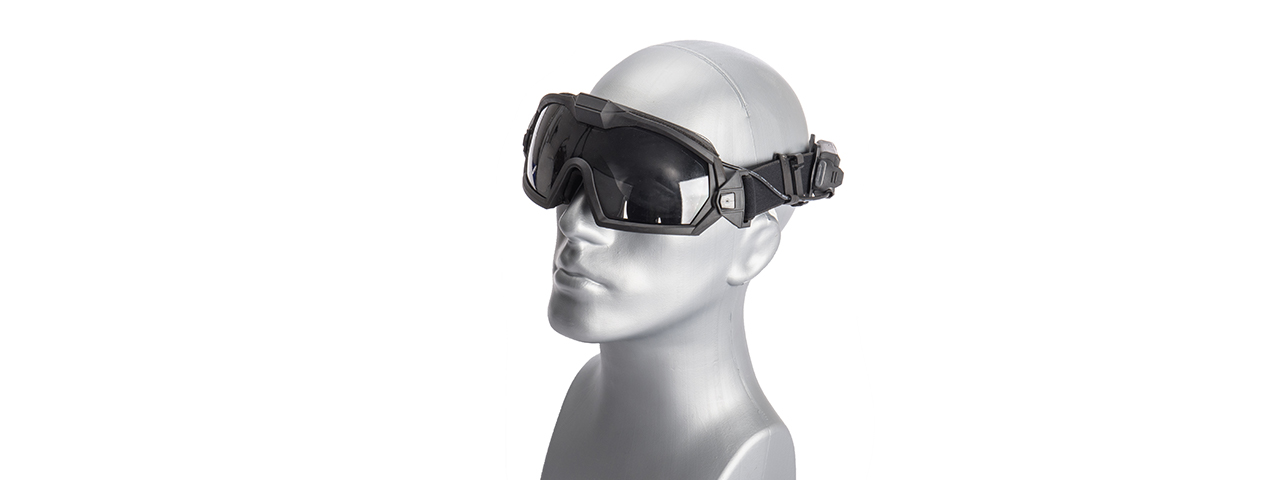 G-Force Tactical Anti-Fog Goggles (Black) - Click Image to Close