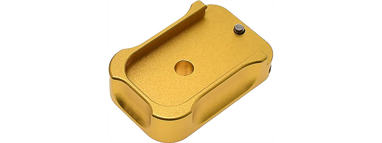 COWCOW TM Tactical G-Series Pistol Magbase (Gold) - Click Image to Close