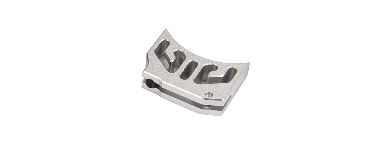 COWCOW Type 1 CNC Aluminum Trigger for TM Hi-Capa/1911 Pistols (Silver) - Click Image to Close