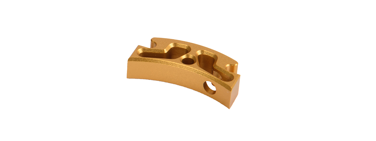 CowCow Technology Type B Modular Trigger Shoe for Tokyo Marui Hi-Capa Pistols (Gold) - Click Image to Close