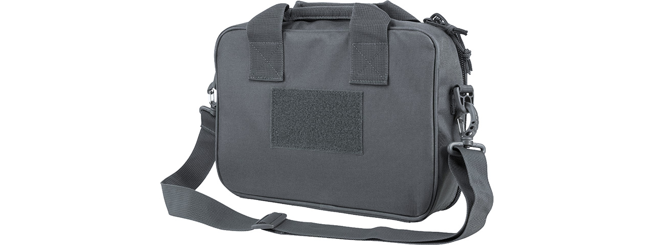 VISM by NcSTAR DOUBLE PISTOL RANGE BAG, URBAN GRAY - Click Image to Close