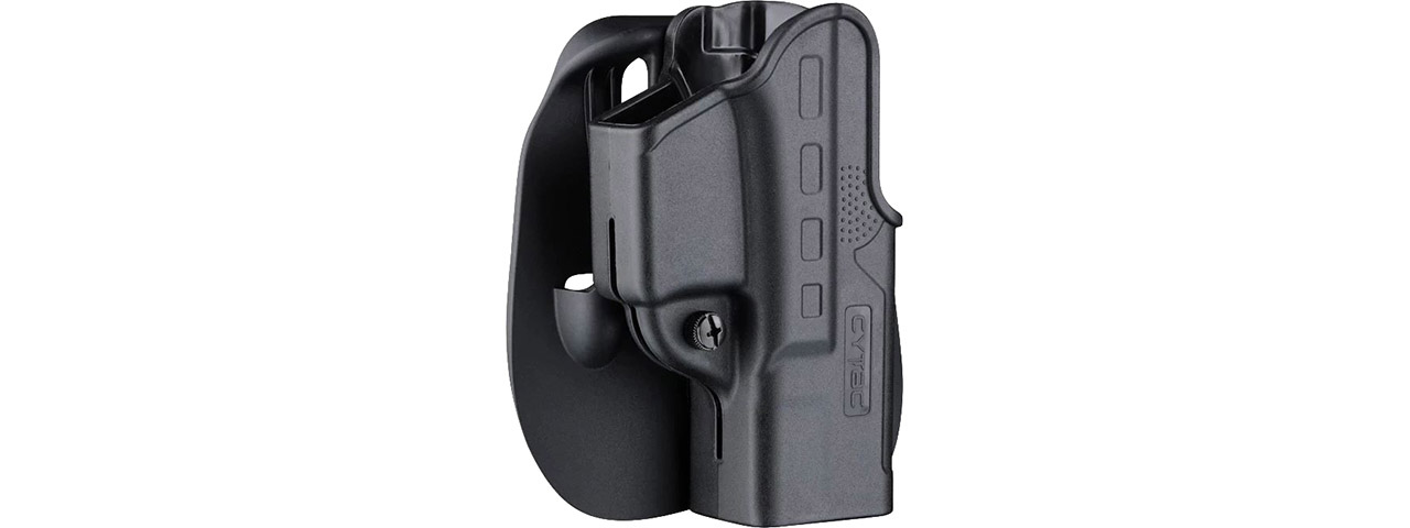 Cytac IWB F-Speeder Fast Draw Holster for Glock 19, 23, 32 Gen 1-4 (Color: Black) - Click Image to Close