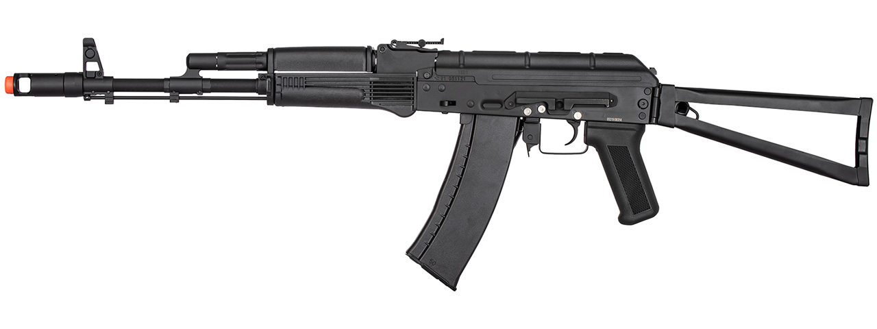 Double Bell AKS-74N Airsoft AEG Rifle [Metal Body] (BLACK) - Click Image to Close