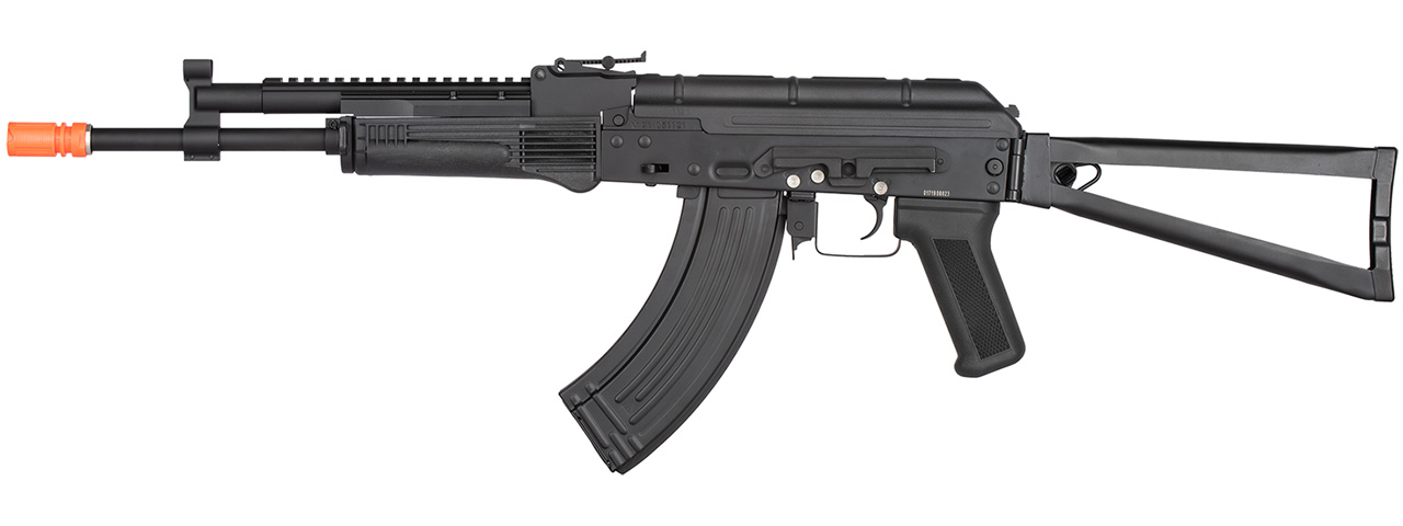 Double Bell AKS-74N RAS Tactical Airsoft AEG Rifle (BLACK) - Click Image to Close