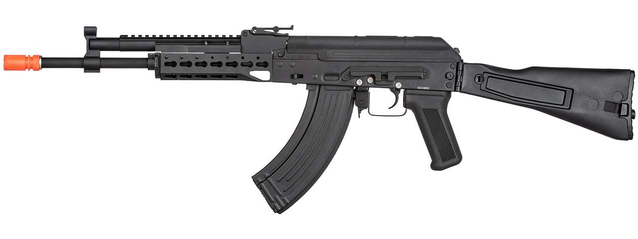 Double Bell AK-74M Airsoft AEG Rifle w/ KeyMod Handguard (BLACK) - Click Image to Close