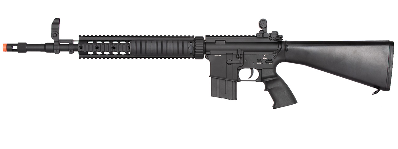 Double Bell MK12 SPR Mod 1 AEG Airsoft Rifle (BLACK) - Click Image to Close