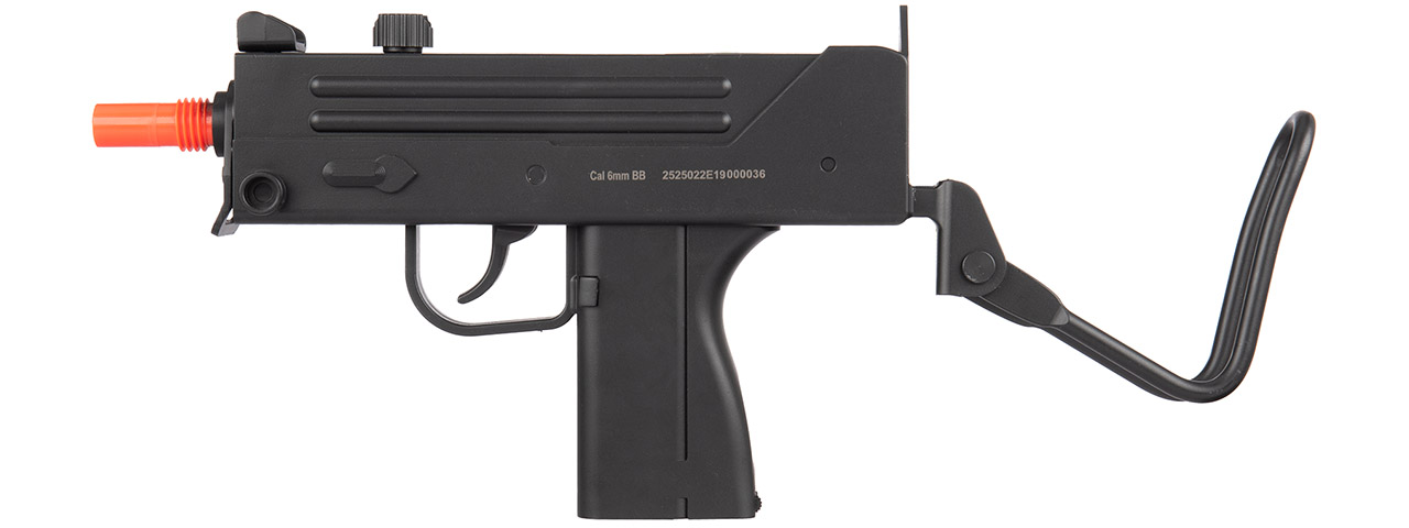 Well CO2 Plastic Uzi Pistol (Black) - Click Image to Close