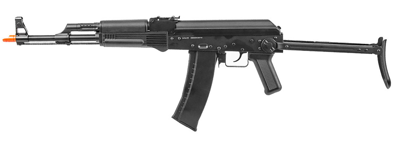 WellFire AK74 Co2 Blowback Rifle with Folding Stock (Color: Black) - Click Image to Close