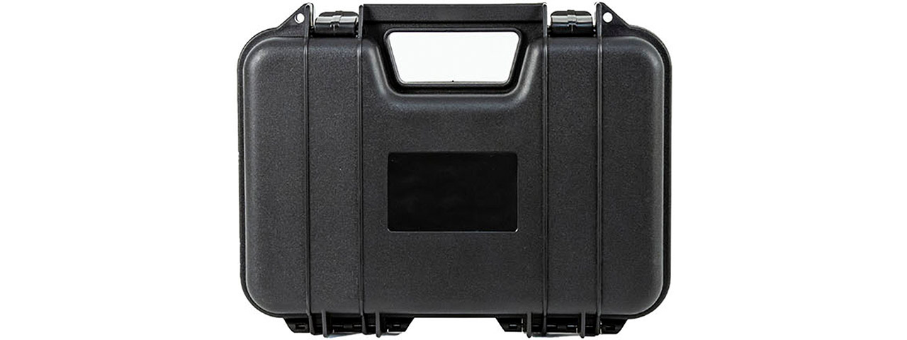 JG Golden Eagle 12" Universal Polymer Pistol Case (Black) - Click Image to Close